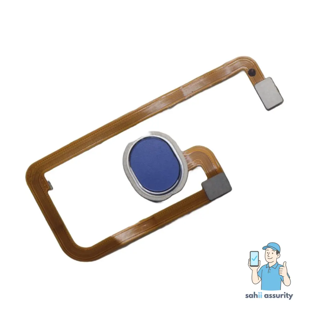 Fingerprint Sensor with Flex Cable for Oppo A5 Blue